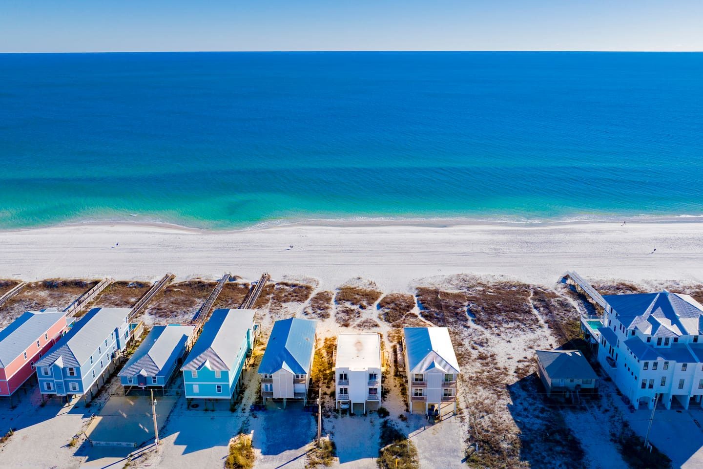 Gulf Shores Duplex A Beachfront Pool 4Bd Sleeps 12 519376