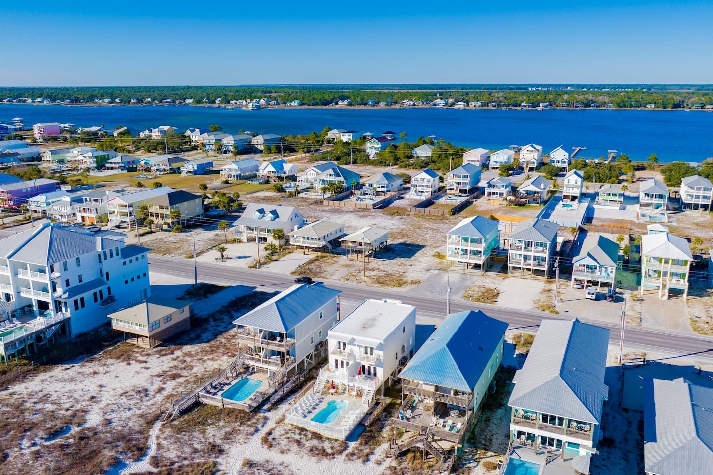 Gulf Shores Duplex A Beachfront Pool 4Bd Sleeps 12 519376