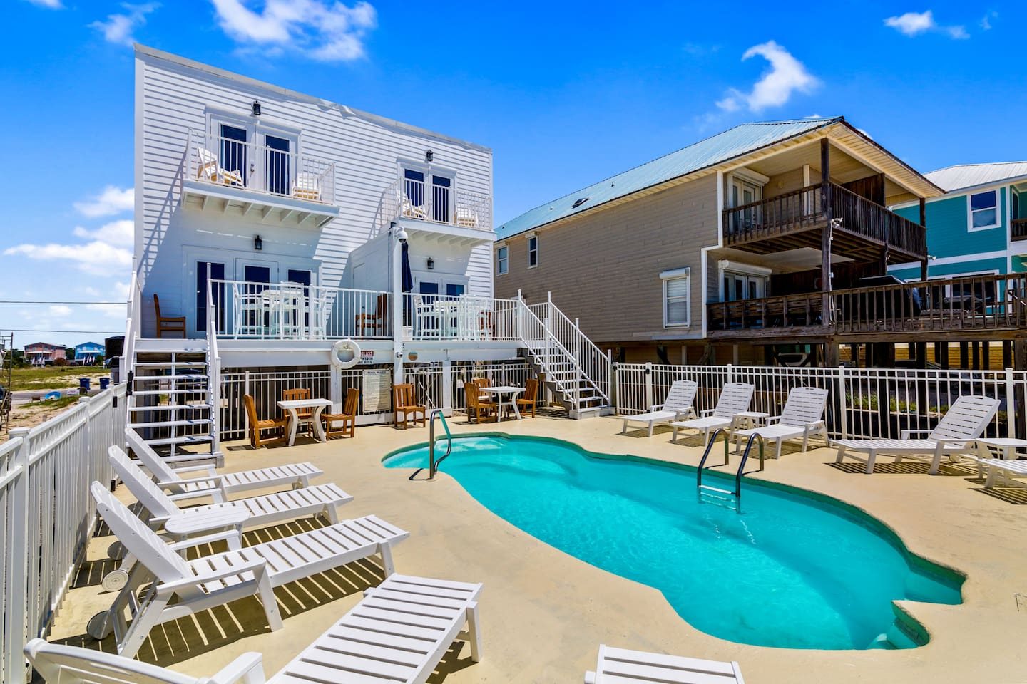 Gulf Shores Duplex B Beachfront Pool 4Bd Newly Furb 519375