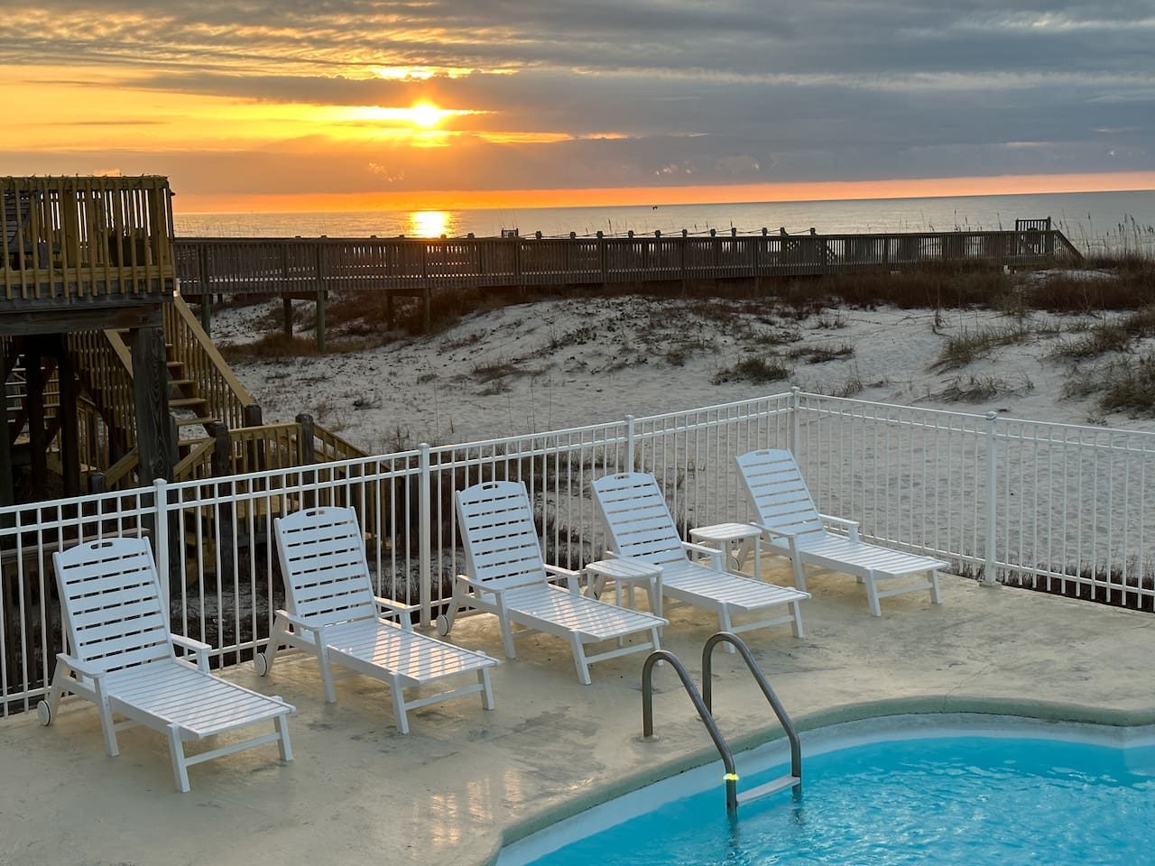 Gulf Shores Duplex B Beachfront Pool 4Bd Newly Furb 519375
