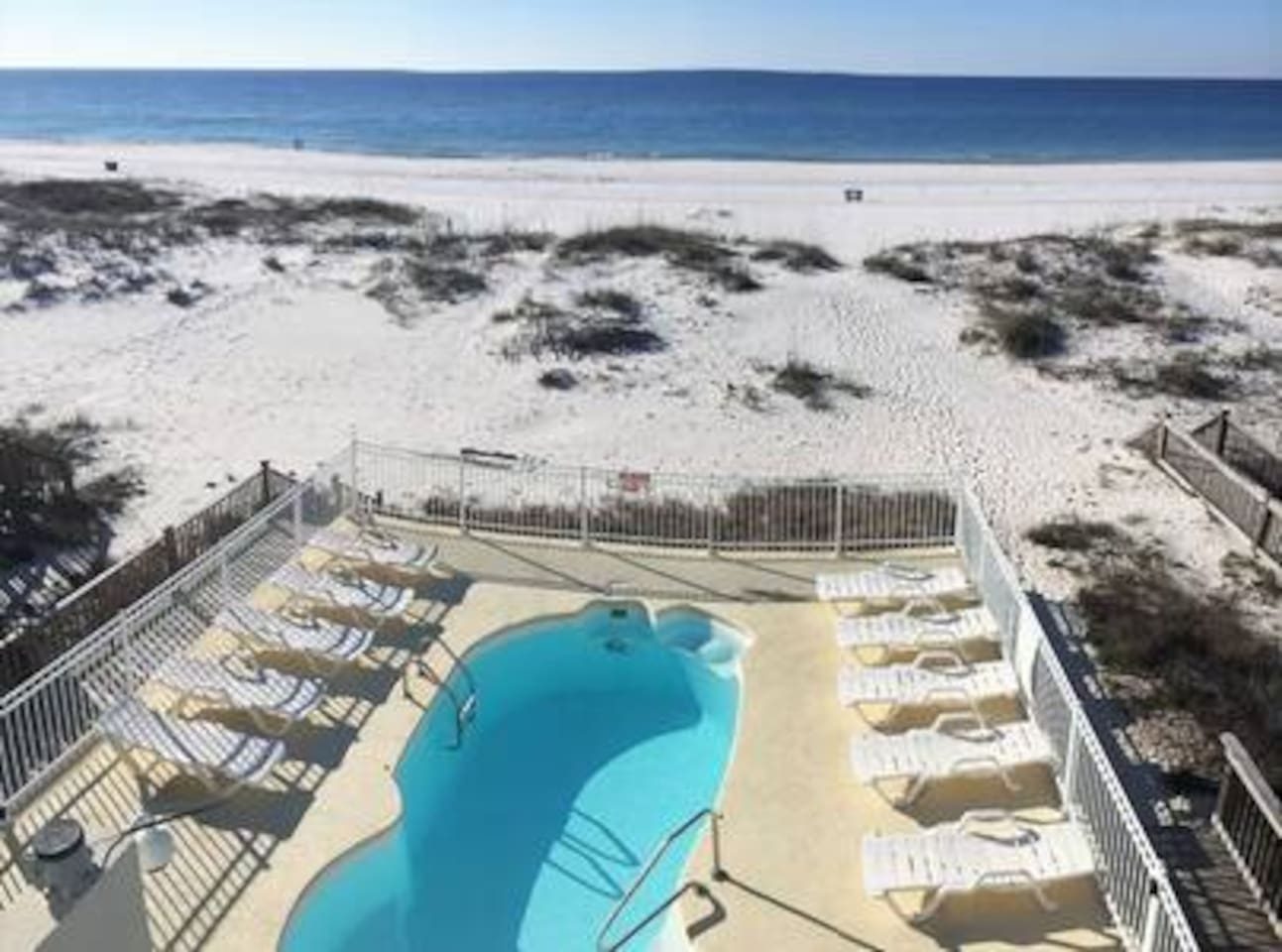 Gulf Shores Duplex B Beachfront Pool 4Bd Newly Furb 519375