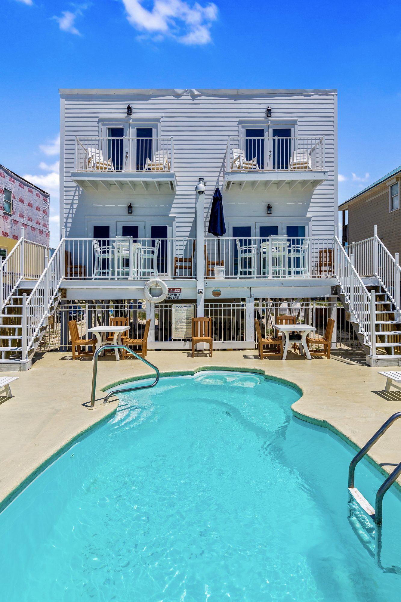 Dolphin View Duplex Gulfshores Beachside Pool 726074